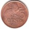  Тринидад и Тобаго, 5 центов, 2001, KM# 30