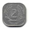 Восточно-Карибские государства, 2 цента, 1999, KM# 11