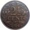 Нидерланды, 2 1/2 цента, 1929