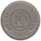 Гайяна, 10 центов, 1973