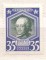 Почтовые марки Российской Империи, 1913 300-летие дома Романовых Павел I, сине-фиолетовая, зеленая