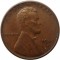 США, 1 цент, 1947 S, «пшеничный цент», монетный двор Сан-Франциско, XF