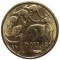 Австралия, 1 доллар, 1984, первый год чекана, кенгуру