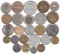 Монеты Франции, 25 шт