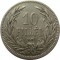 Венгрия, 10 филлеров, 1894, КМ#482