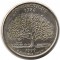 США, 25 центов, 1999 P, штат Connecticut 
