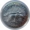 Канада, 1 доллар, 1980, Арктические территории, белый медведь, серебро 23,32 гр. капсула