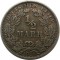 Германия, 1/2 марки, 1915 А
