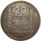 Франция, 20 франков, 1933, KM# 879