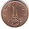 Нидерландские Антиллы, 1 цент, 1972