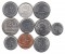 Монеты Бразилии, 10 шт