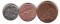 Монеты Тринидад и Тобаго, 3 шт