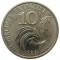 Франция, 10 франков, 1986, Мадам Республика
