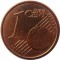 Франция, 1 евроцент, 1999, UNC