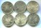 Набор монет олимпиада 1972 в Мюнхене, 6 шт, серебро 90 гр
