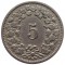 Швейцария, 5 раппенов, 1919, KM# 26