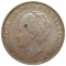 Нидерланды, 2 1/2 гульдена, 1939, серебро, KM# 165