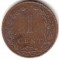 Нидерланды, 1 цент, 1902, KM# 132.1