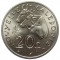 Новая Каледония, 20 франков, 1977, KM# 12