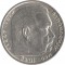 Германия, 5 марок, 1939, F, Гиденбург