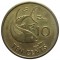 Сейшелы, 10 центов, 1997, KM# 48.2