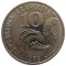 Франция, 10 франков, 1986, Мадам Республика, KM# 959