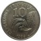 Франция, 10 франков, 1986, Мадам Республика