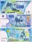 Набор банкнот-прототипов, Олимпиада в Сочи 2014, 3 шт, пресс