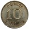 Швеция, 10 эре, 1929, Серебро, KM# 780