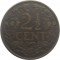 Нидерланды, 2 1/2 цента, 1914