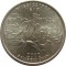 США, 25 центов, 2002, Миссиссиппи, P