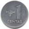 Литва, 1 цент, 1991