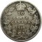Канада, 10 центов, 1910, Эдвард VII
