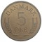 Дания, 5 оре, 1969, KM# 848.1