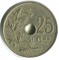 Бельгия, 25 сантимов, 1929