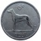 Ирландия, 6 пенсов, 1928, Ирландский волкодав, Тип 1928-1935, KM# 5