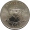 США, 25 центов, 2002, Теннесси, D