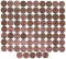 1 цент, США, 85 шт. 1959-2013, погодовка