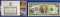 2 доллара, США, 2003, цветная, сертификат, подарочное оформление