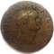 Римская империя, дупондий, император Веспасиан, 69-79 г. Н.Э., бронза 10,7 гр