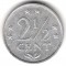 Нидерландские Антиллы, 2 1/2 цента, 1979, KM# 9a