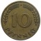 Германия, 10 пфеннигов, 1949, Тип I, KM# 103