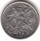Тринидад и Тобаго, 10 центов, 2005, KM# 31
