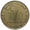 Западно-Африканское финансовое сообщество, 10 франков, 1970, KM# 1a