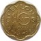 Британский Цейлон, 10 центов, 1944, XF