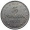 Германия, 3 марки, 1922, А, KM# 29