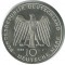 10 марок, ФРГ, 1993, 1000 лет Потсдаму, вес 15,5 гр