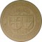 Германия, Зольбад-Швабиш-Халл, 20 марок 1922, нотгельд, белая керамика, диаметр 42 мм, редкие