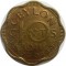 Цейлон, 10 центов, 1944
