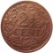 Нидерланды, 2,5 цента, 1918, KM# 150